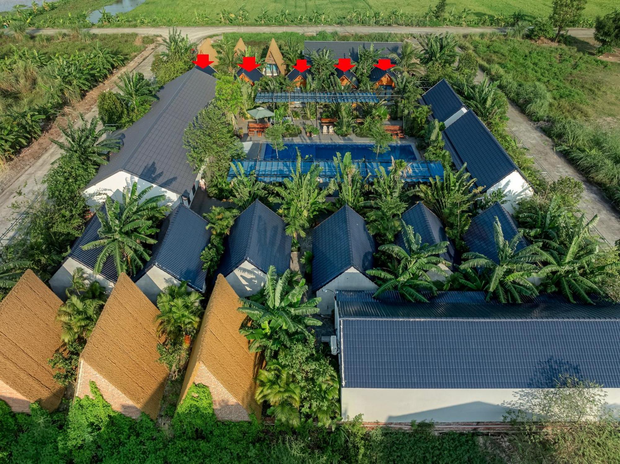 Tam Coc Metoo Bungalow 2 Ниньбинь Экстерьер фото