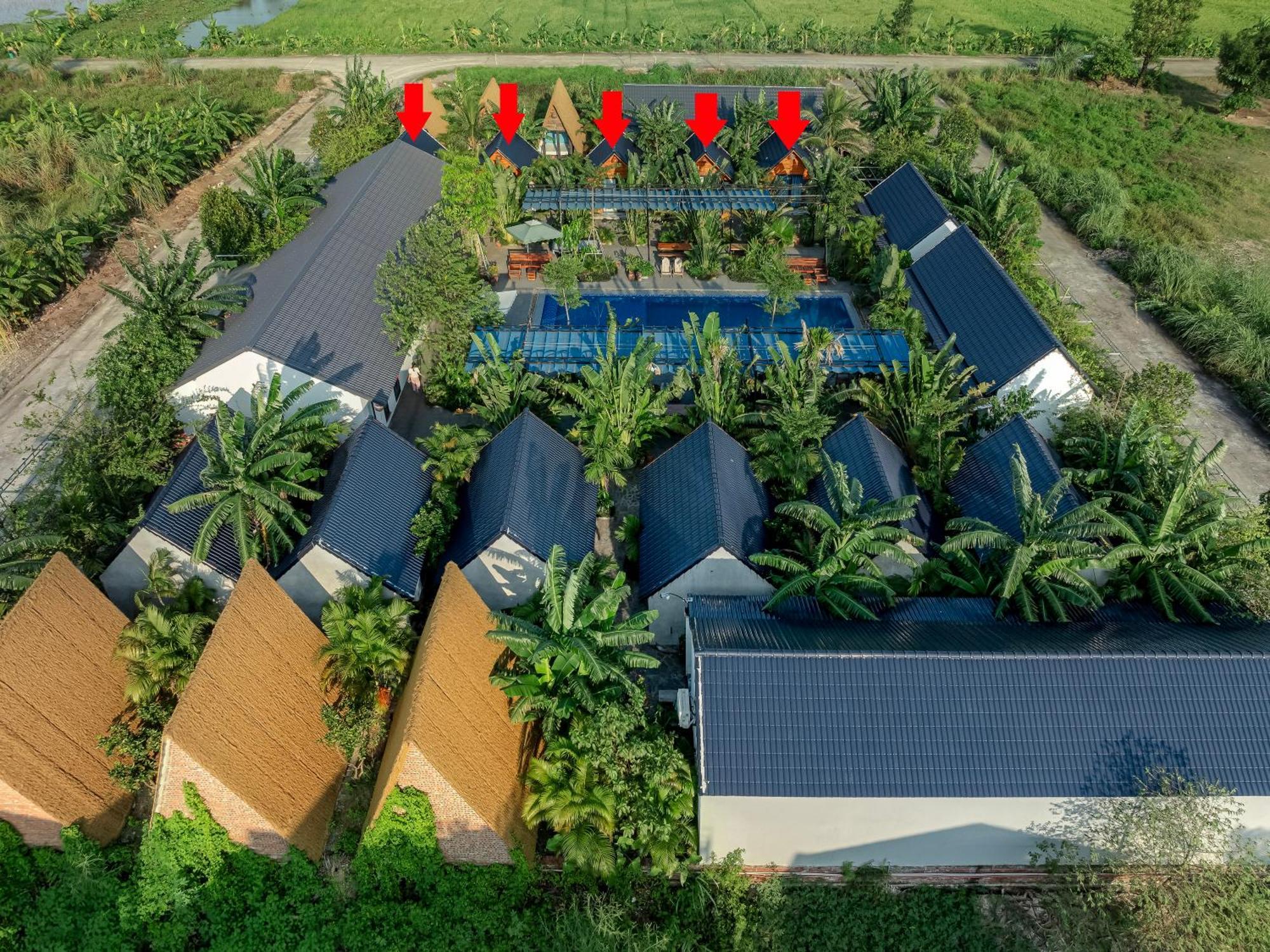 Tam Coc Metoo Bungalow 2 Ниньбинь Экстерьер фото