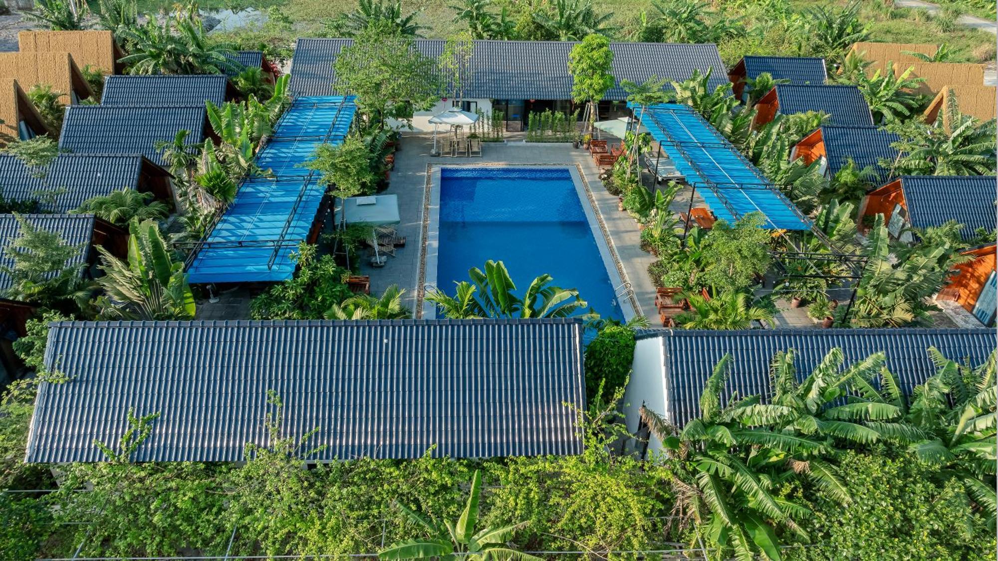 Tam Coc Metoo Bungalow 2 Ниньбинь Экстерьер фото