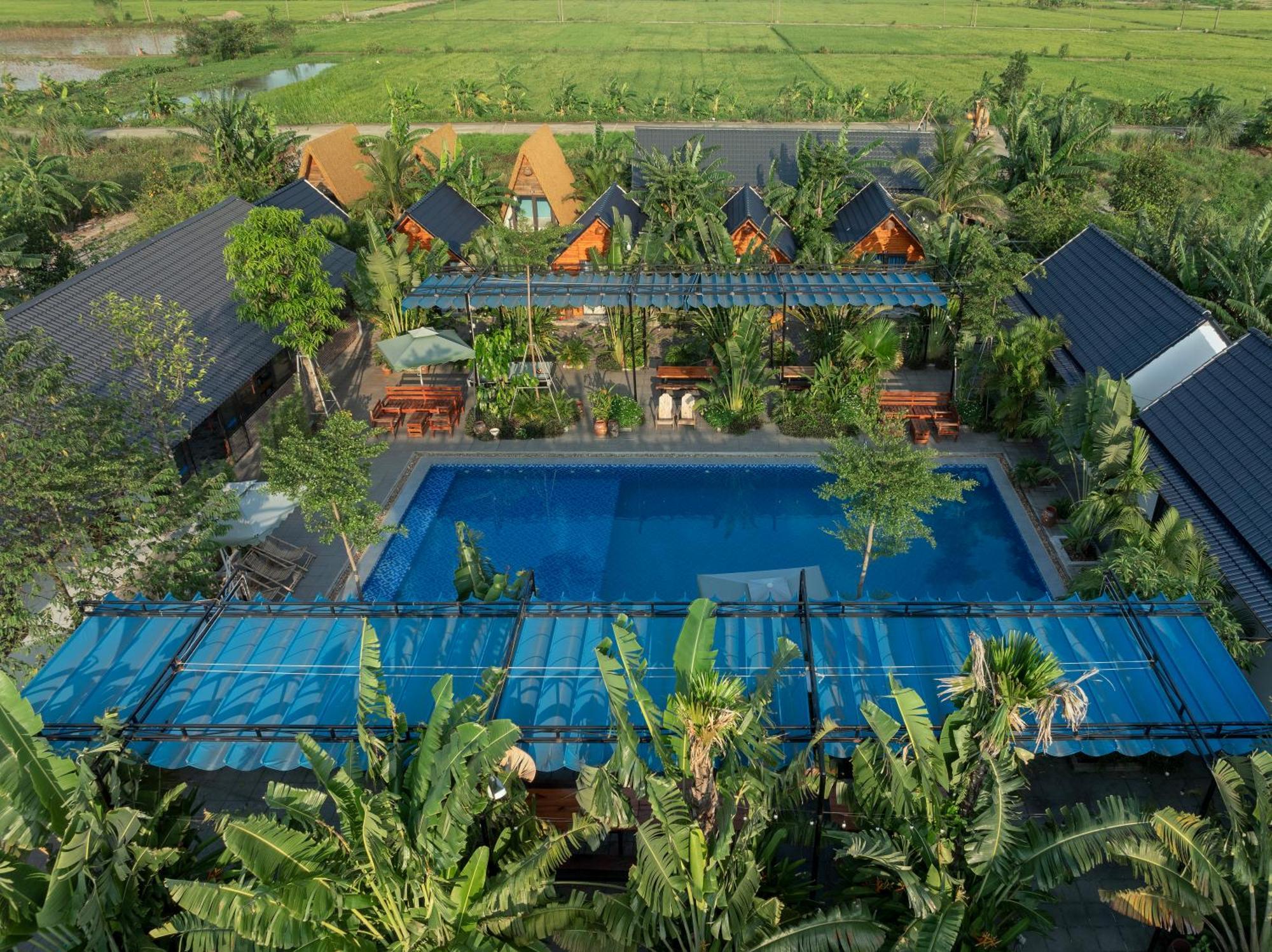 Tam Coc Metoo Bungalow 2 Ниньбинь Экстерьер фото