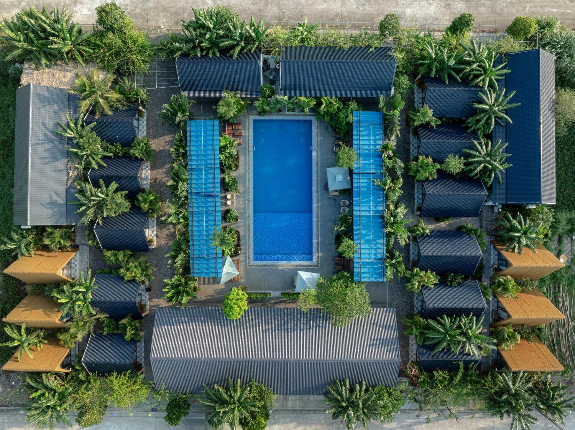 Tam Coc Metoo Bungalow 2 Ниньбинь Экстерьер фото
